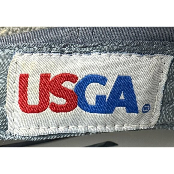 U.S. Open 2010 Pebble Beach USGA Member Cap Adults Gray Strap back Embroidered - Picture 6 of 15